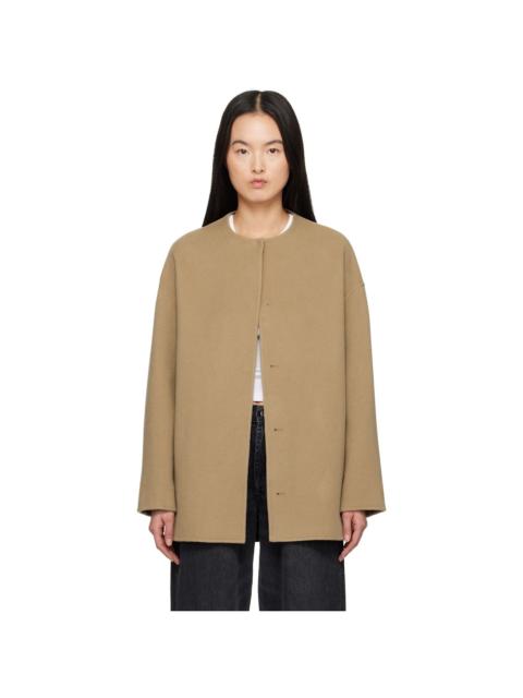 Loulou de Saison Taupe Gio Coat