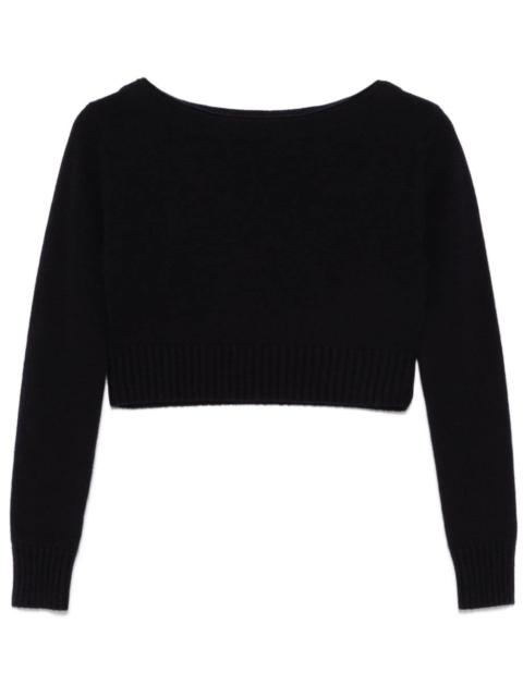 Max Mara cropped sweater