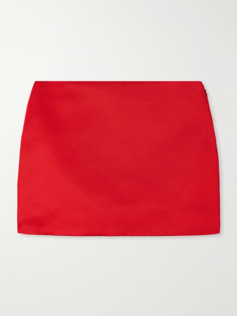 Givenchy Silk-gabardine Mini Skirt