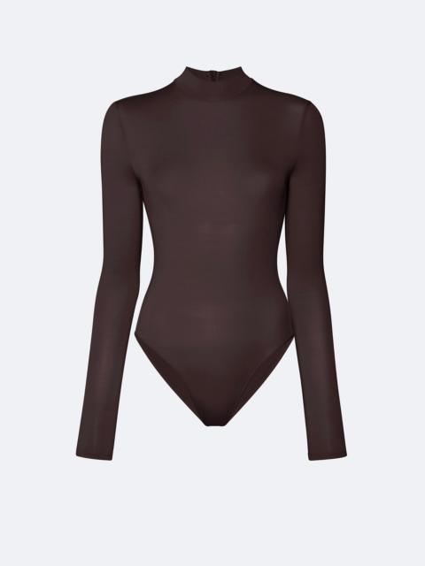 LAPOINTE Jersey Mock Neck Bodysuit