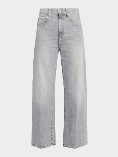 PAIGE Arellia Ankle Barrel-Leg Jeans