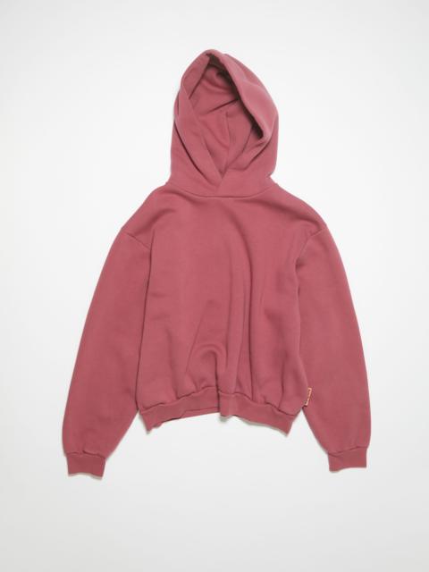 Acne Studios Hooded sweater - Rosewood red
