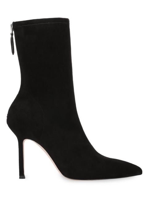 Favorite Daughter Women's Ryder 95MM Suede Ankle Booties - Black