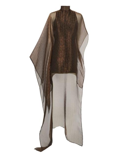 Taller Marmo Dallas high-neck mini kaftan