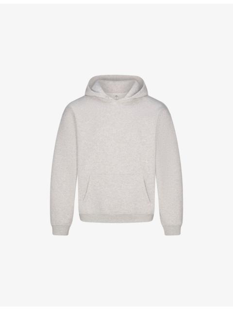 SKIMS Lounge Relaxed-Fit Cotton-Fleece Hoody