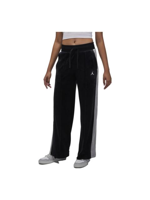 Jordan (WMNS) Air Jordan Flight Velour Pant 'Black' DV1404-010