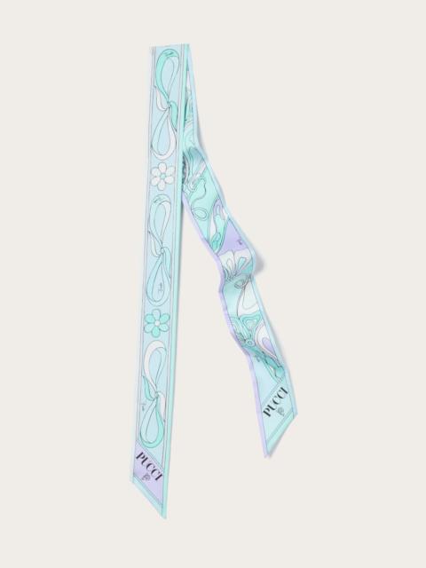 PUCCI ORCHIDEE PRINT SILK SCARF
