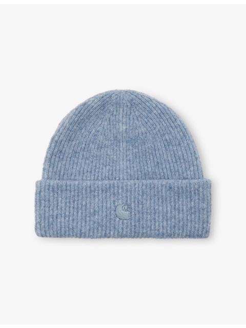 Carhartt WIP Curtis Logo-Embroidered Stretch-Knit Beanie