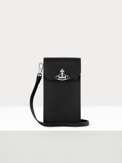 Vivienne Westwood SAFFIANO PHONE BAG