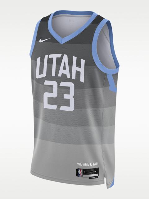 Nike Lauri Markkanen Utah Jazz City Edition Men's Nike NBA Swingman Jersey