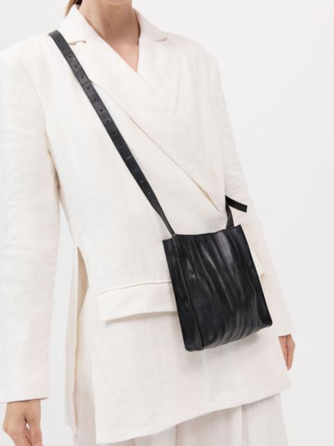 ST. AGNI Paper Sling Bag - Black