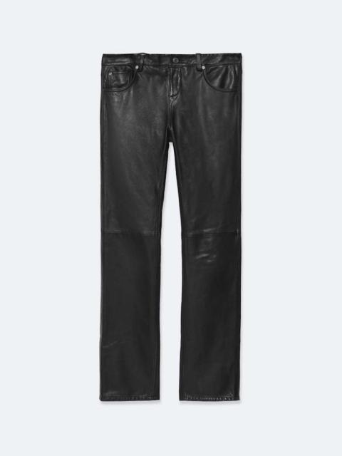 ALLSAINTS RIELLA LEATHER BOOTCUT PANTS