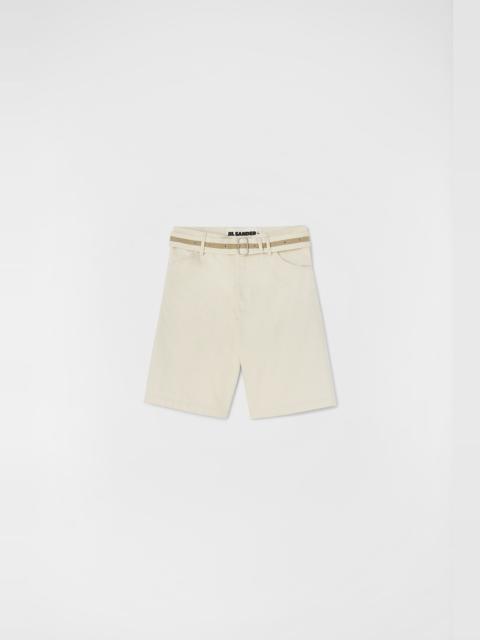 Jil Sander Belted Shorts