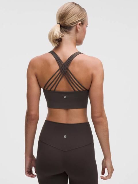 lululemon FlexyFlex Strappy Longline Yoga Bra *Light Support, A–C Cups