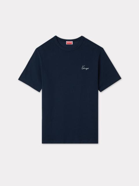 KENZO 'KENZO Archive Rose' embroidered outlined T-shirt in cotton