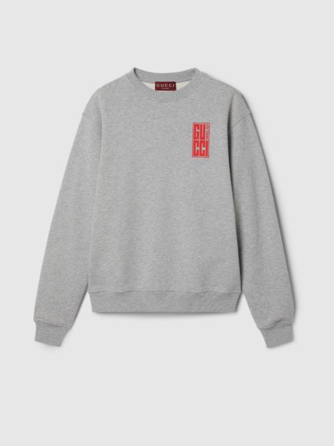 GUCCI Cotton jersey sweatshirt