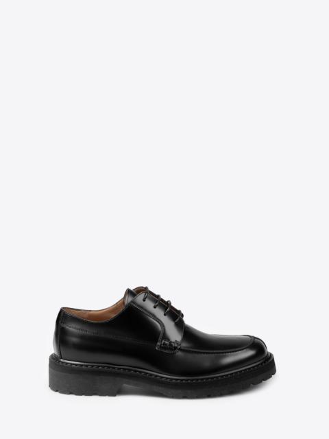 LEATHER DERBY SHOES