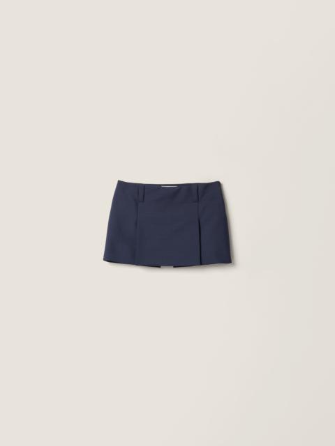 Miu Miu Kid mohair miniskirt