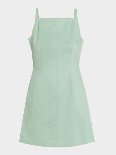 Theory Apron Mini Dress