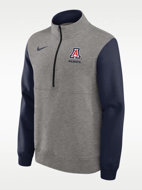 Nike Arizona Club Men's Nike College 1/2-Zip Crew