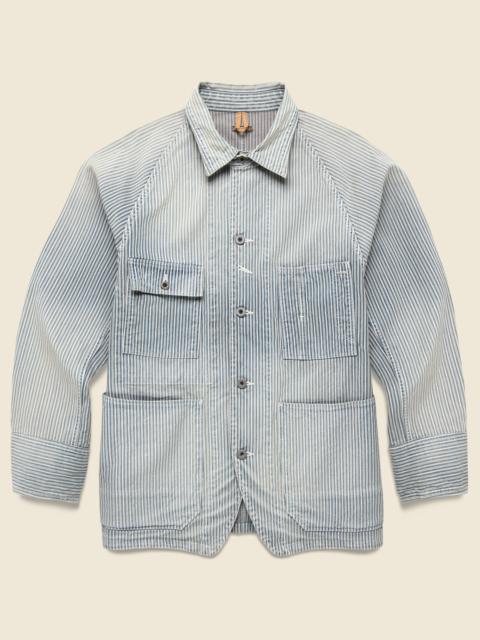 Kapital Liberty Cactus Coverall - Hickoree Stripe