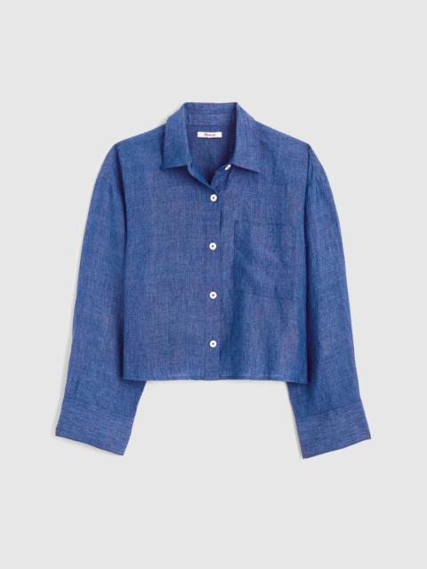 Madewell Straight-Hem Shirt in Linen