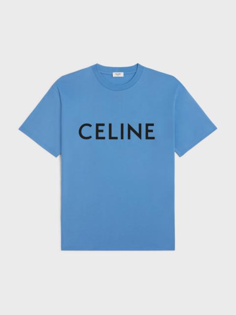 CELINE celine loose t-shirt in cotton jersey