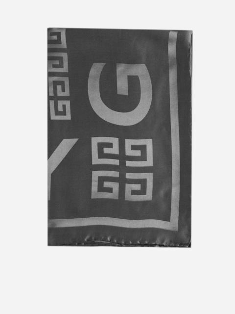 Givenchy Logo and 4G silk shawl