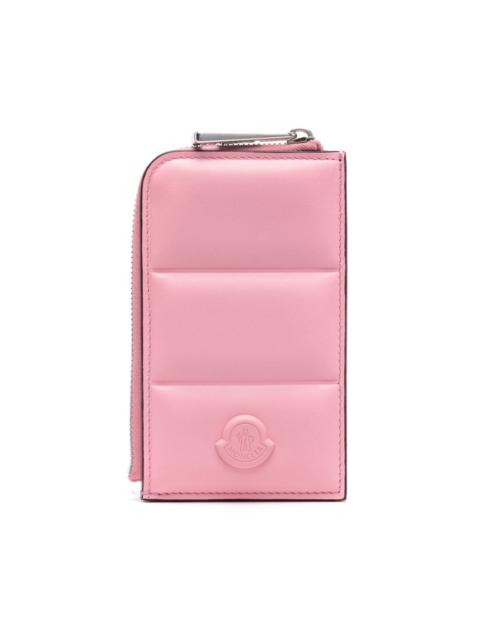 Moncler logo-plaque cardholder