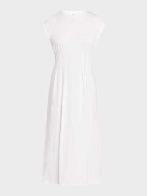 The Jersey Nipped Midi Dress