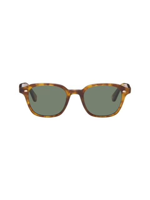 Garrett Leight Brown Lachman Sunglasses