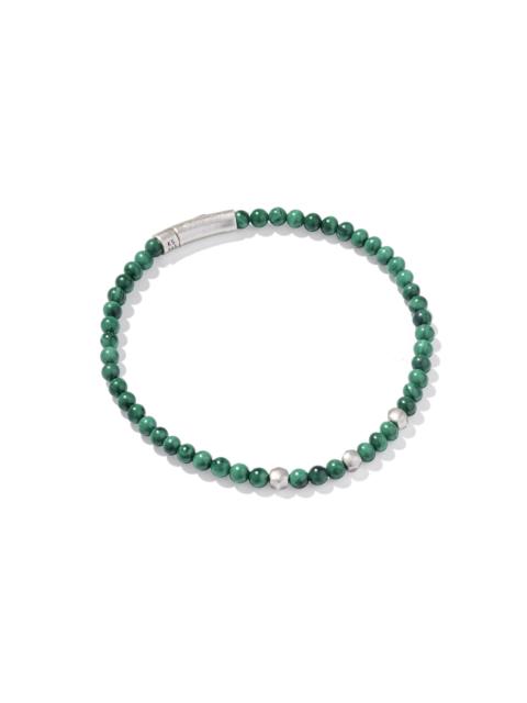 KENDRA SCOTT Otto Oxidized Sterling Silver Beaded Bracelet
