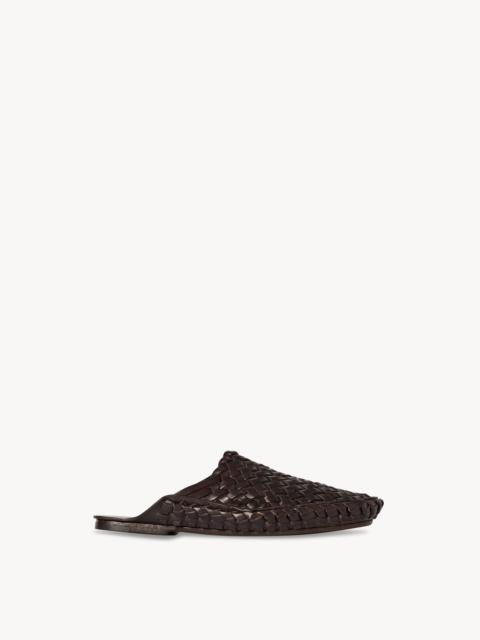 The Row Woven Slip On Shoe