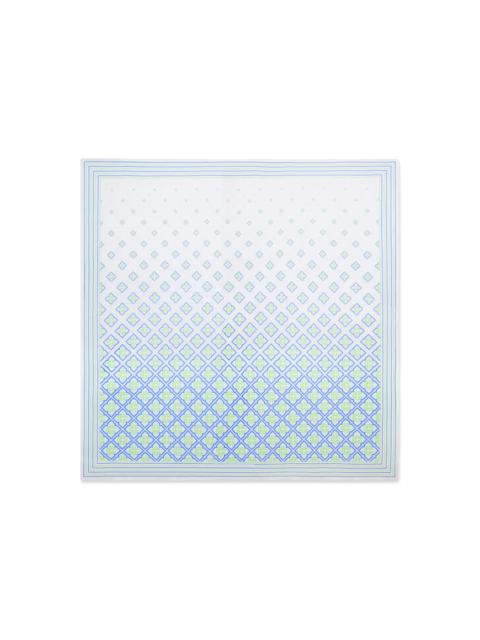 CASABLANCA Degrade Monogram White Pareo