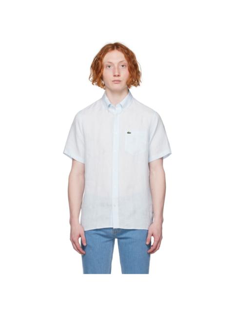 LACOSTE Blue Patch Shirt