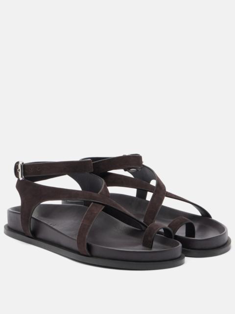 A.EMERY Jalen Slim suede sandals