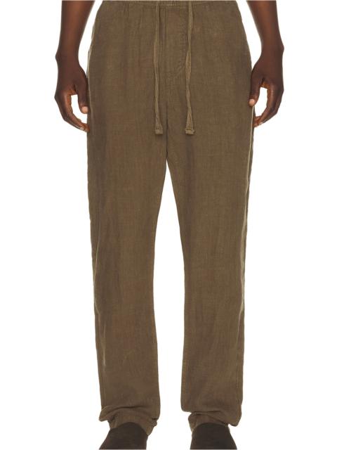 FAHERTY Linen Drawstring Pants