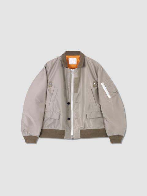 sacai Nylon twill jacket