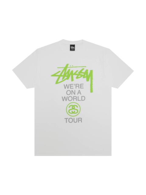 Stussy We’re On A World Tour Tee 'White'