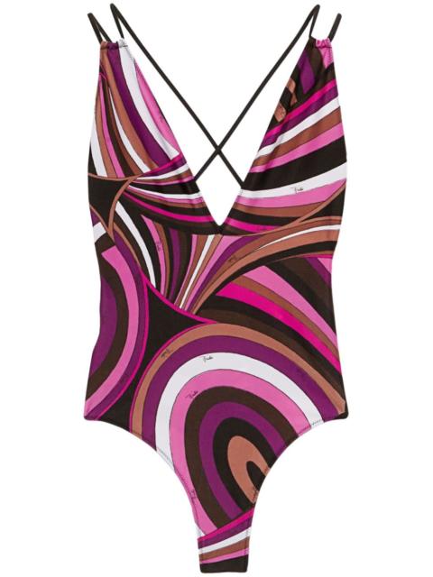 PUCCI Iride-print swimsuit