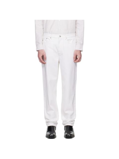 A.P.C. Off-White Martin Jeans