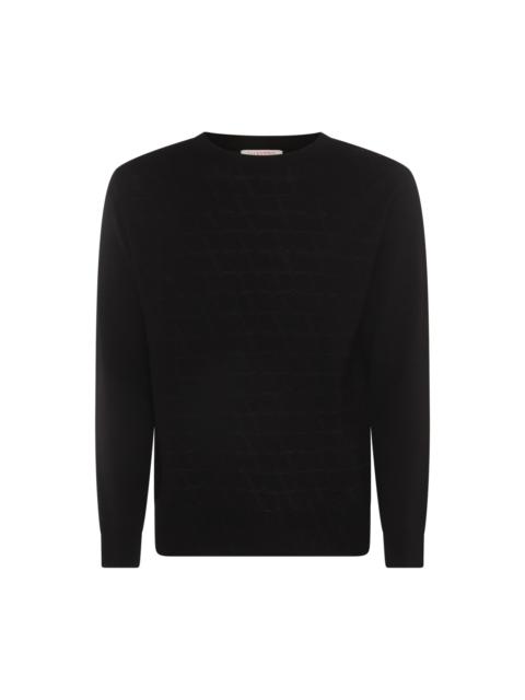 Valentino black wool knitwear