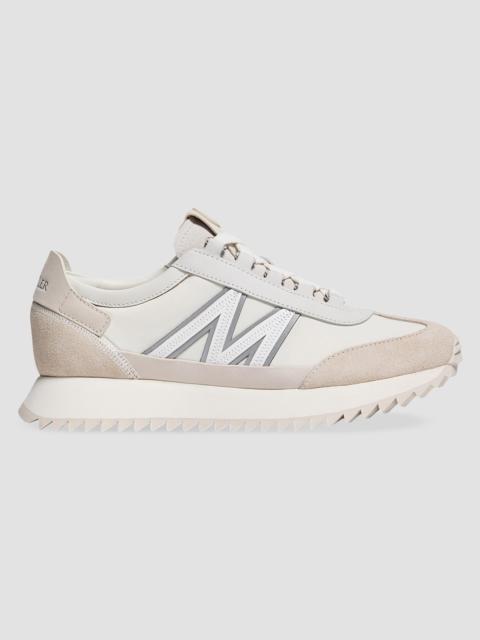 Moncler Women's Sneakers in Suede and Nubuck - White