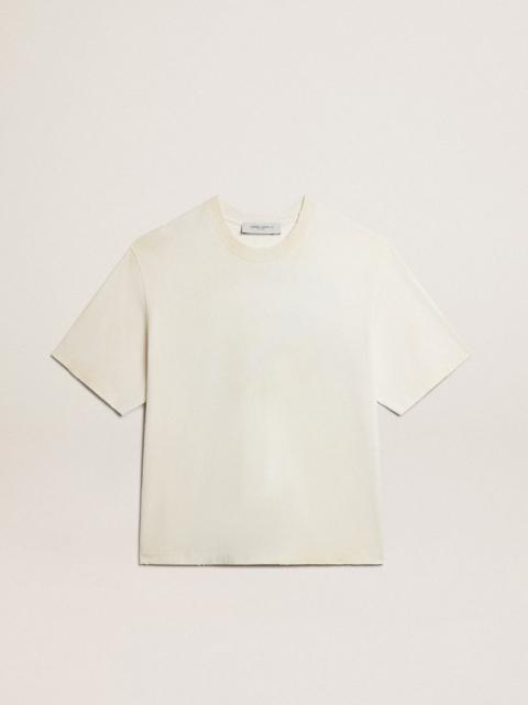 Golden Goose Aged white CNY T-shirt