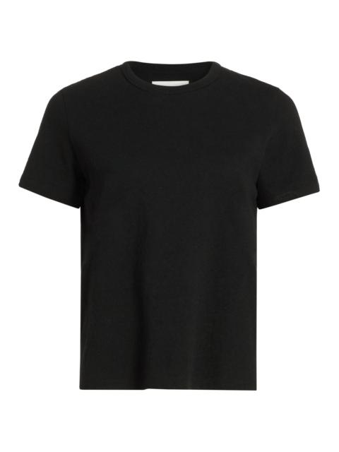 MOUSSY VINTAGE Women's Basic Crewneck Cotton T-Shirt - Black