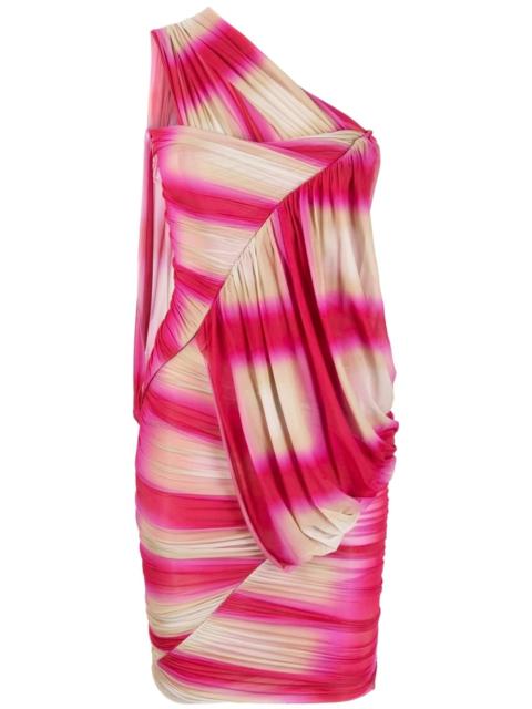 Rick Owens draped one-shoulder dress