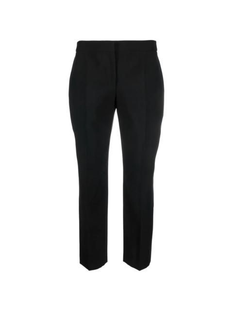 Alexander McQueen low-rise cropped trousers