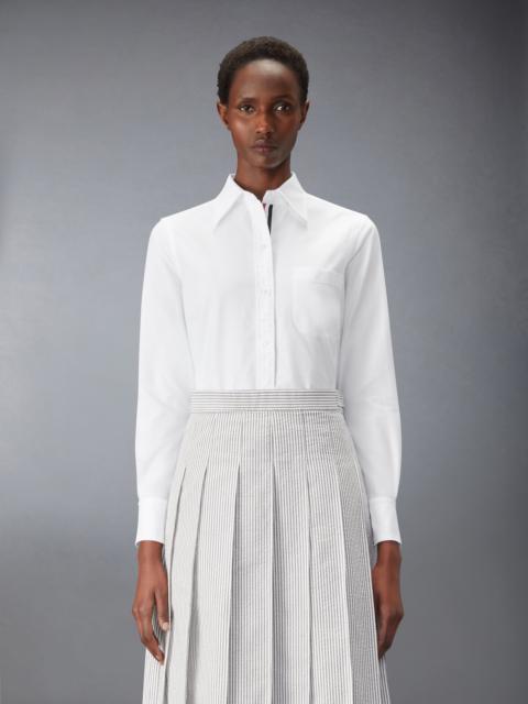 Thom Browne OXFORD GROSGRAIN PLACKET CLASSIC SHIRT