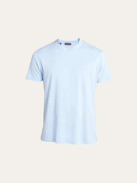 Men's Lyocell-Cotton Crewneck T-Shirt