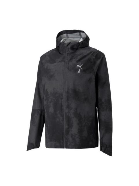 PUMA Puma Seasons StormCELL Sympatex Packable Trail Running Jacket 'Black' 523250-51